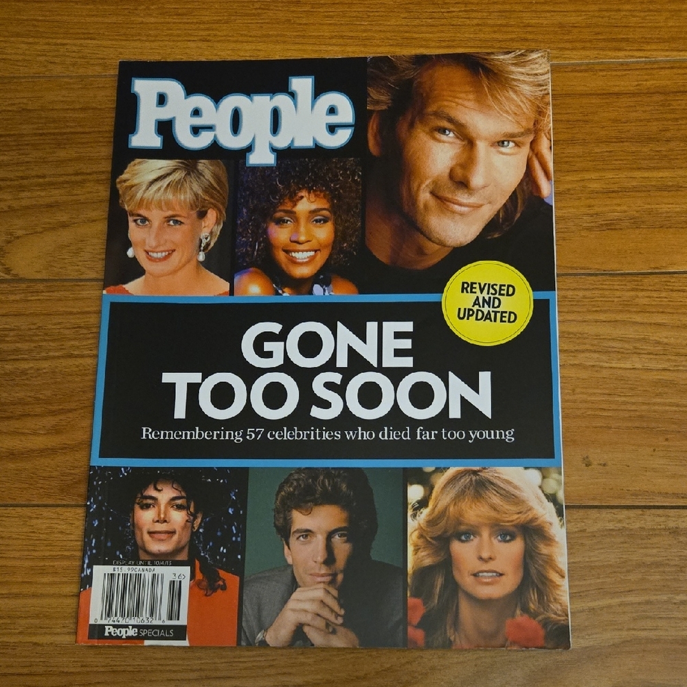 People Specials "Gone Too Soon" Magazine - Black & Blue Cover